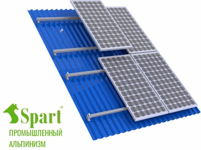 установка солнечных панелей