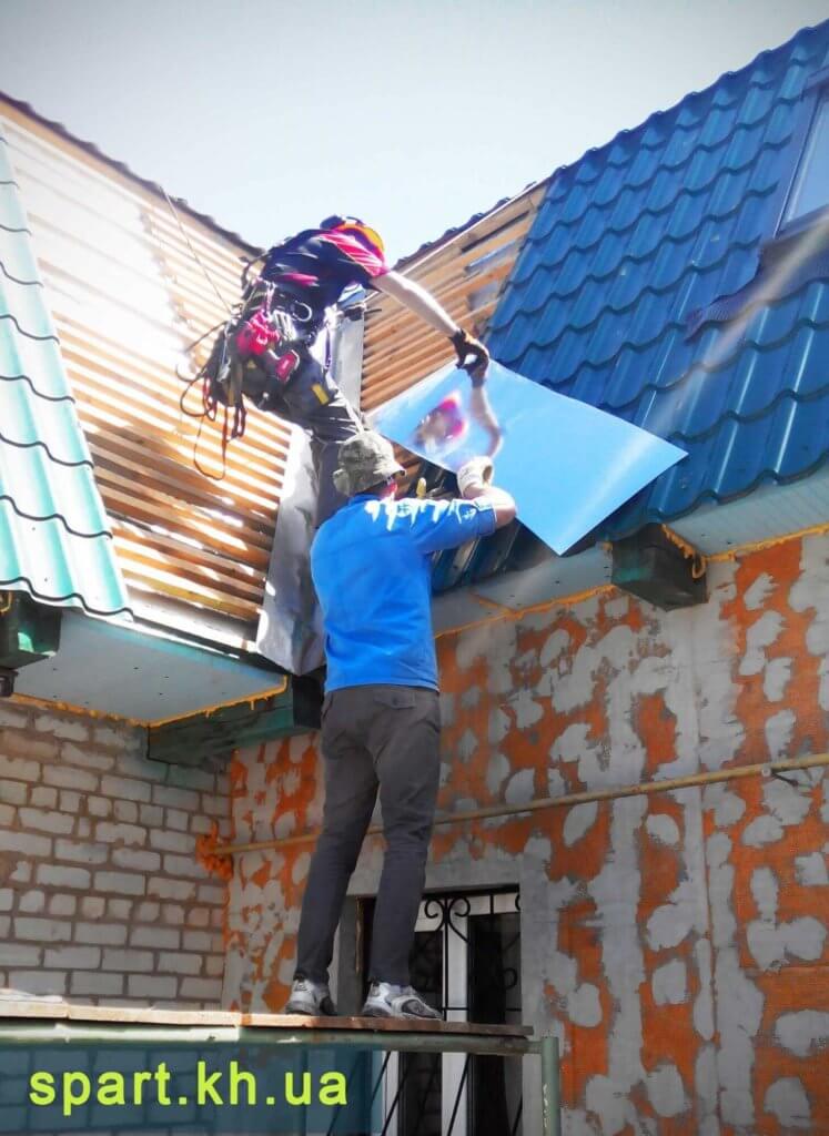 монтаж металлочерепицы в харькове