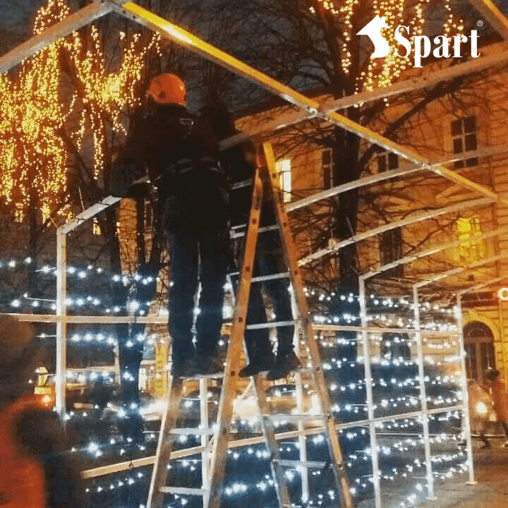 Подсветка фасадов зданий